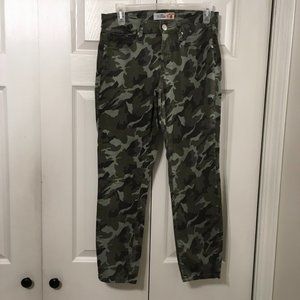 Women's Royalty For Me Camo 5 Pocket Mid Rise Jeans